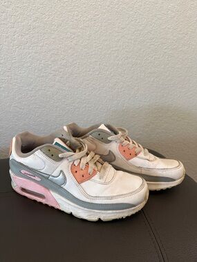 Nike Women’s Air Max Sneakers in White, Gray, Pink